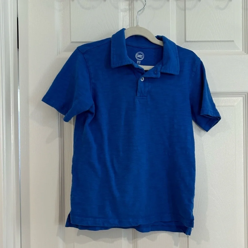 Boys Short Sleeve Polo T Shirt Small 5-7 Bundle Cherokee Wonder Nation Crazy 8